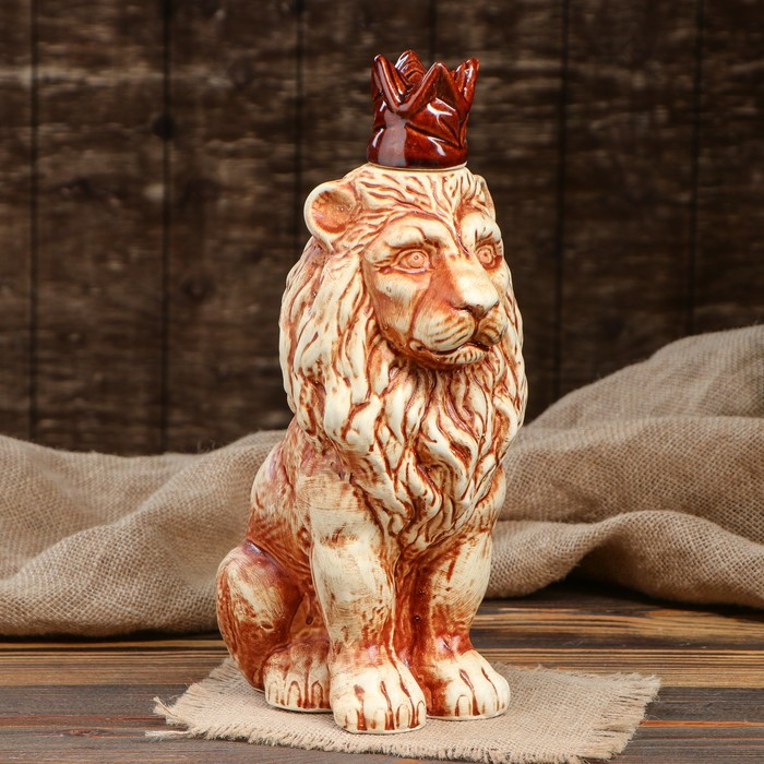 Набор винный "Лев", 1 л, 7 предметов, шамот