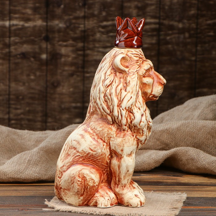 Набор винный "Лев", 1 л, 7 предметов, шамот