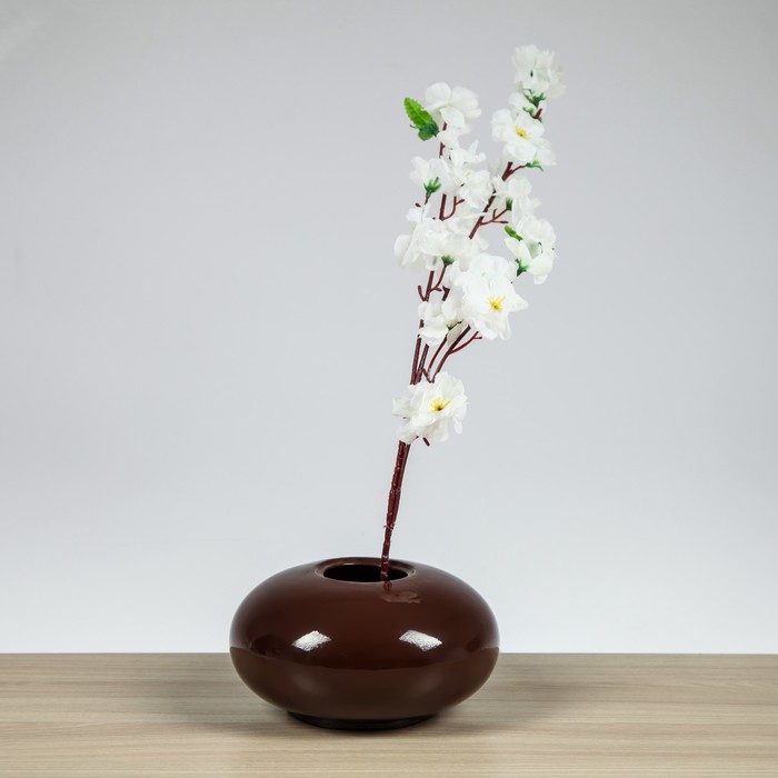 Ваза "Пайетка" коричневый