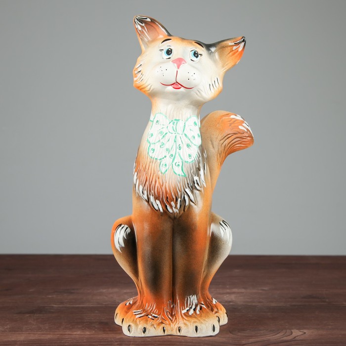 Копилка "Кот с бантом"