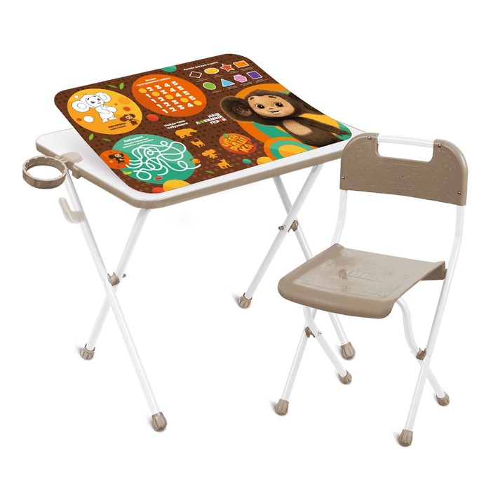 Комплект детской мебели «Чебурашка», стол, стул комплект детской мебели рапунцель стол пенал мягкий стул 1 5 – 3 лет