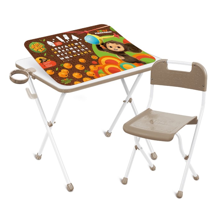 Комплект детской мебели «Чебурашка», стол, стул