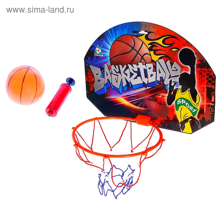 Баскетбольное кольцо Штрафной бросок, с мячом, в пакете
