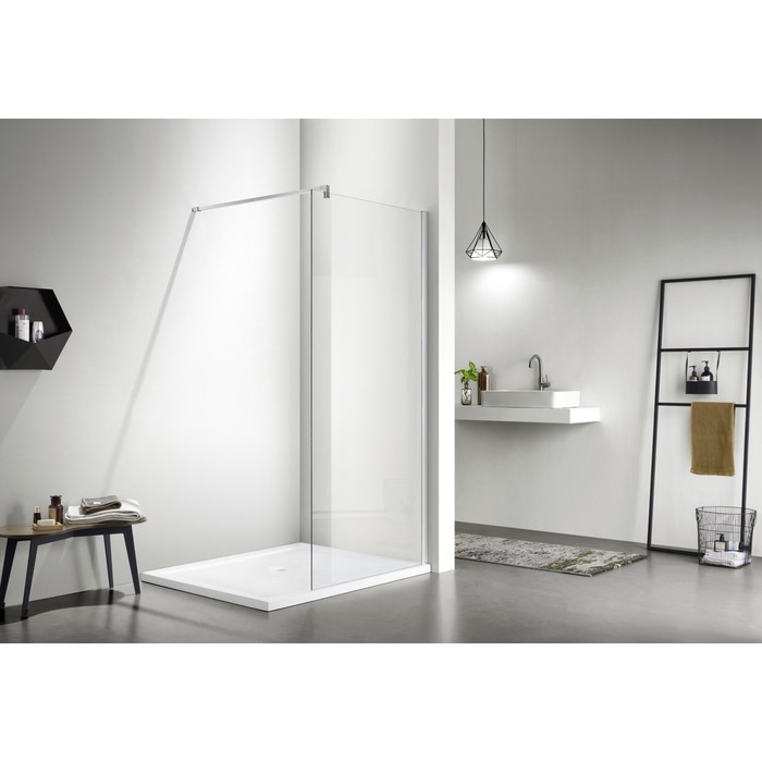 

Душевая перегородка Azario CHICAGO Walk-in 1100x1950 мм, цвет профиля серебро