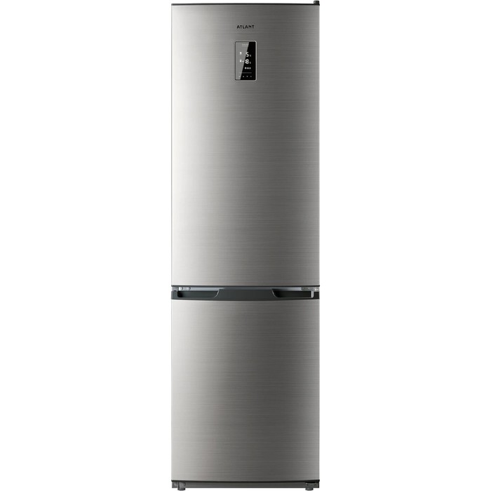 Холодильник ATLANT ХМ-4424-049-ND, двухкамерный, класс А, 334 л, Full No Frost, серебристый холодильник atlant xm 4421 000 n двухкамерный класс а 312 л full no frost белый