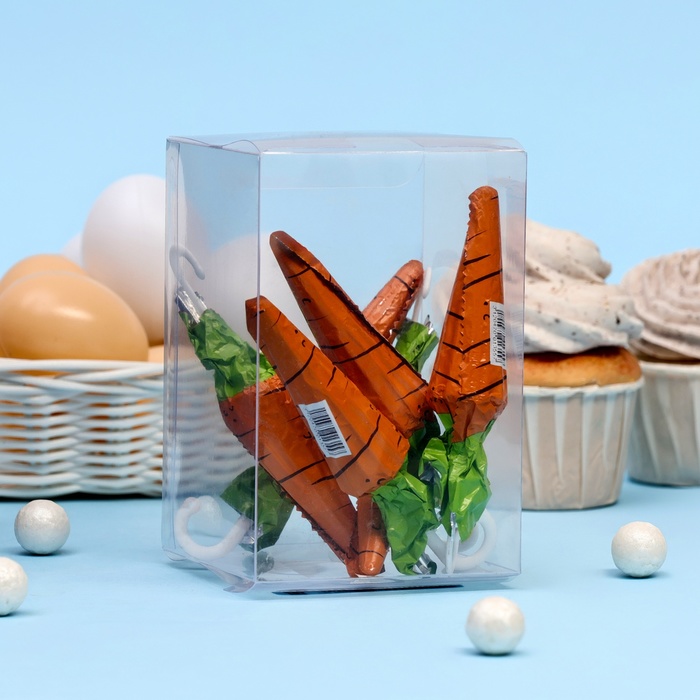 Зонтик шоколадный молочный Морковка 72 г