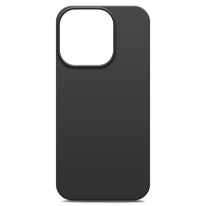 Чехол BoraSCO для iPhone 14 Pro, матовый, силикон, черный