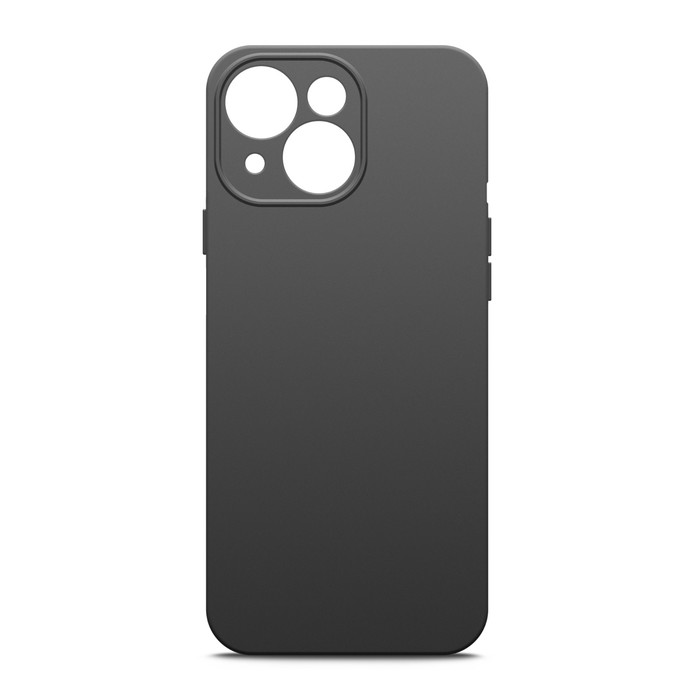 

Чехол BoraSCO для iPhone 15, матовый, силикон, черный