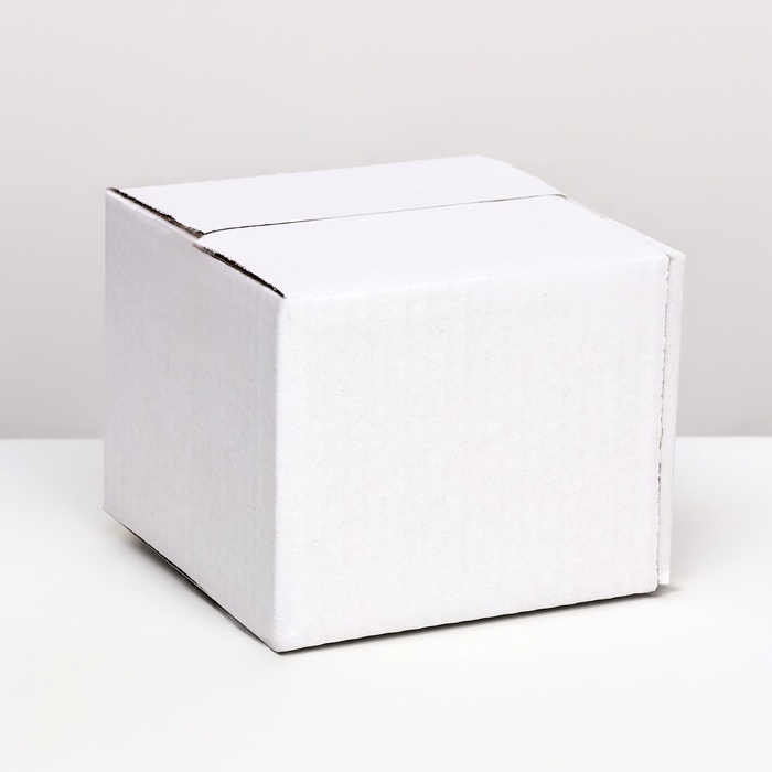 Коробка складная, белая, 15 х 15 х 12 см коробка складная белая 15 х 15 х 5 см