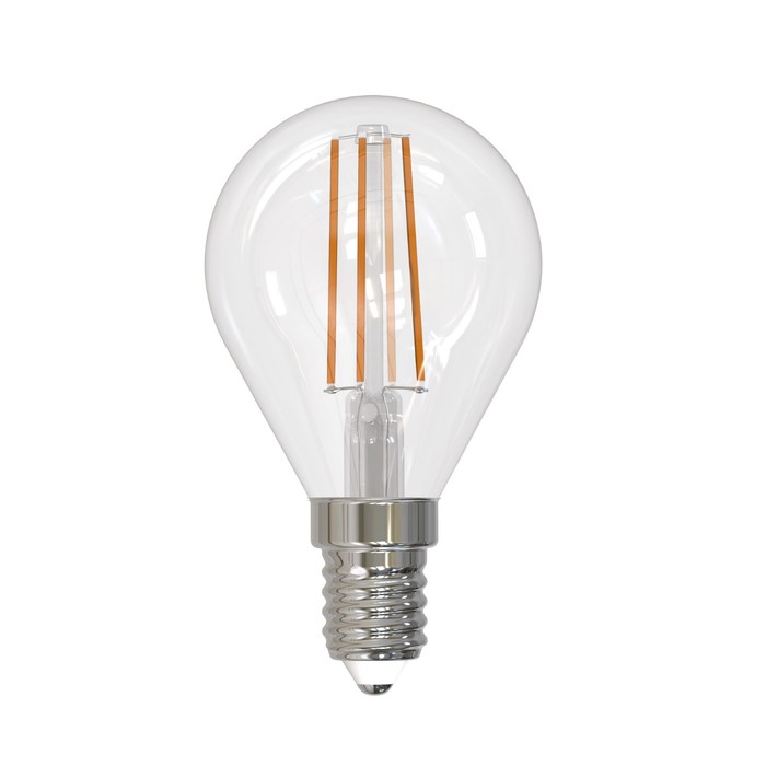 лампа люминесцентная uniel g23 9 вт 4000к свечение белое Лампа светодиодная Uniel, E14, 9 Вт, 4000К, свечение белое