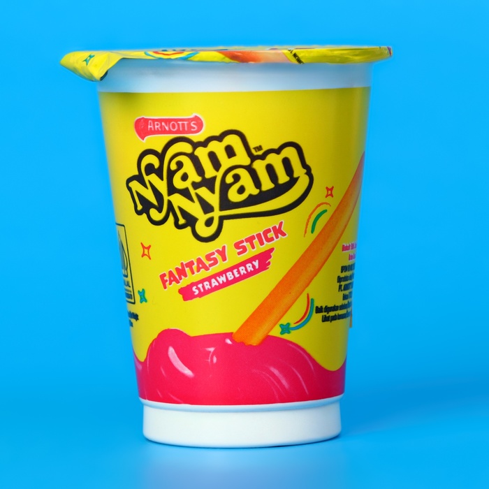

Бисквитные палочки Nyam Nyam Fantasy Stik со вкусом клубника, 25 г
