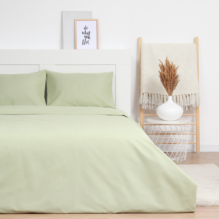 

Постельное бельё LoveLife дуэт Young grass 143х215см-2шт, 225х240см, 50х70см-2шт100%хлопок, сатин125г/м²