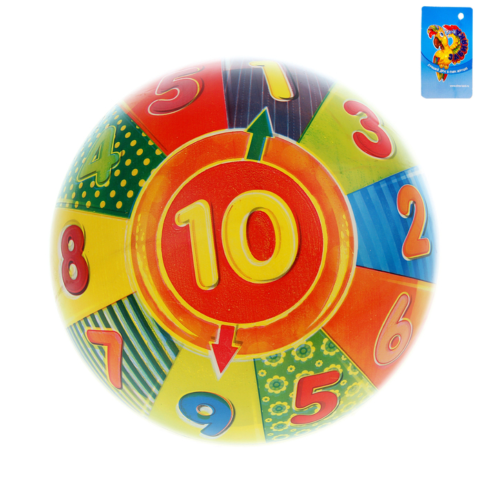 Мяч детский "Логика" 60гр.