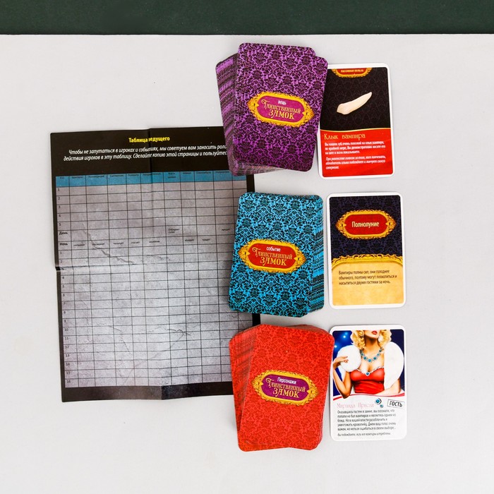 Игра квест сюжетная ролевая "Таинственный замок"