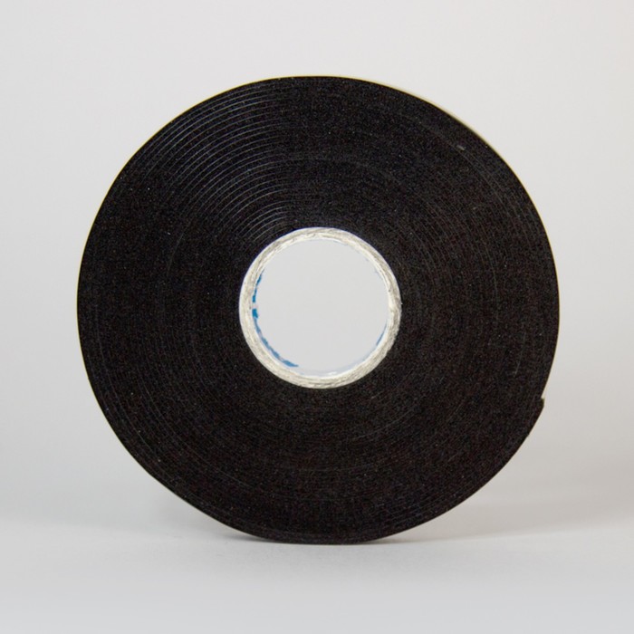 

Лента двусторонняя ABRO BE-10mm-5M, термостойкая, черная, 10 мм х 5 м