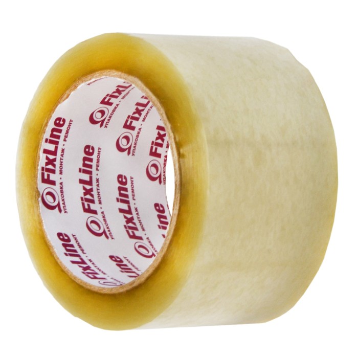 

Лента клейкая FixLine, прозрачная, 72 мм х 95 м