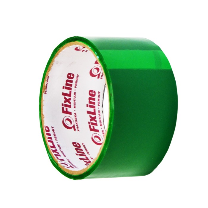 

Лента клейкая FixLine, зеленая, 48 мм х 16 м