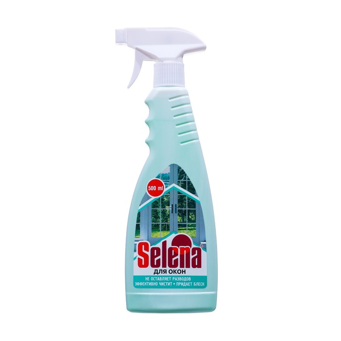 Чистящее средство для окон и зеркал Selena, 500 мл фотографии