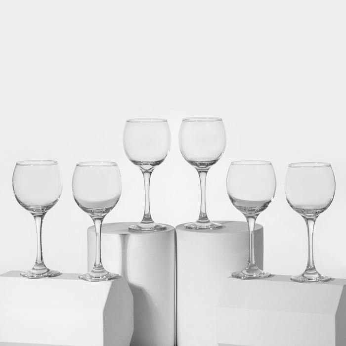 Набор стеклянных бокалов «Ресто», 290 мл, 6 шт