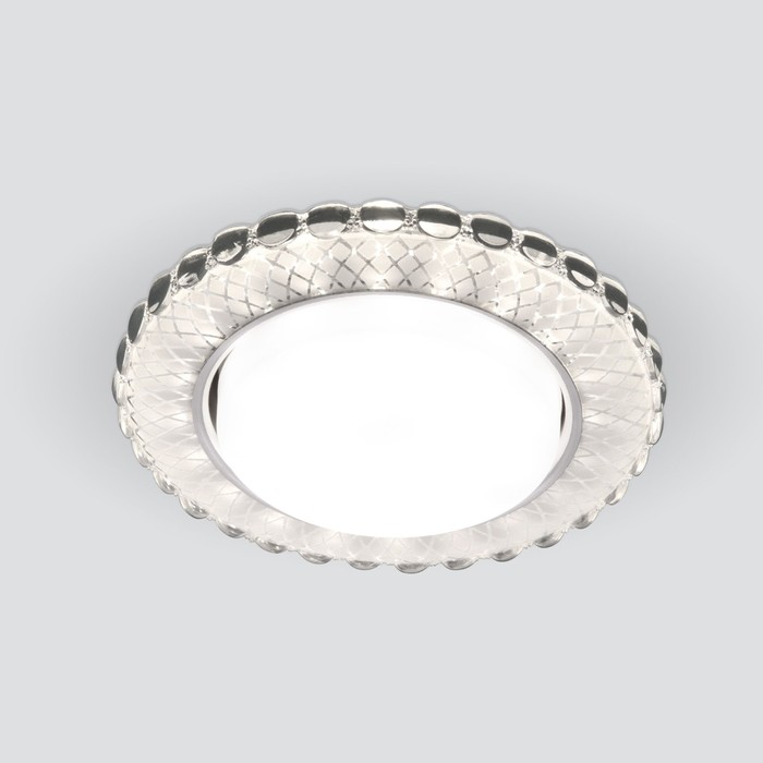 

Точечный светильник зеркальный Elektrostandard, Kroli, 120х120х37 мм, LED, 4200К, цвет зеркальный, белый