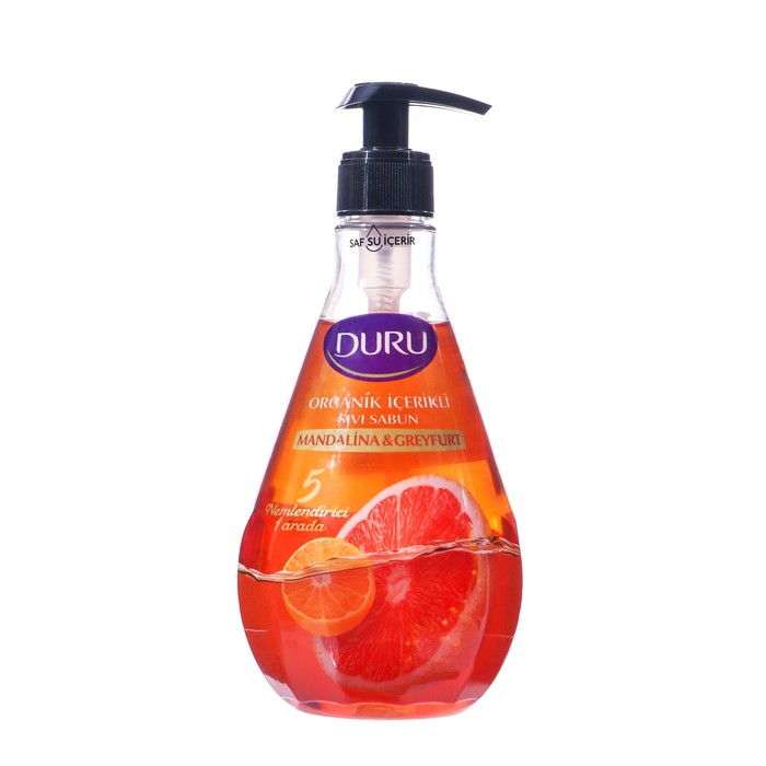Жидкое мыло DURU Мандарин & Грейпфрут, 500 мл цена и фото