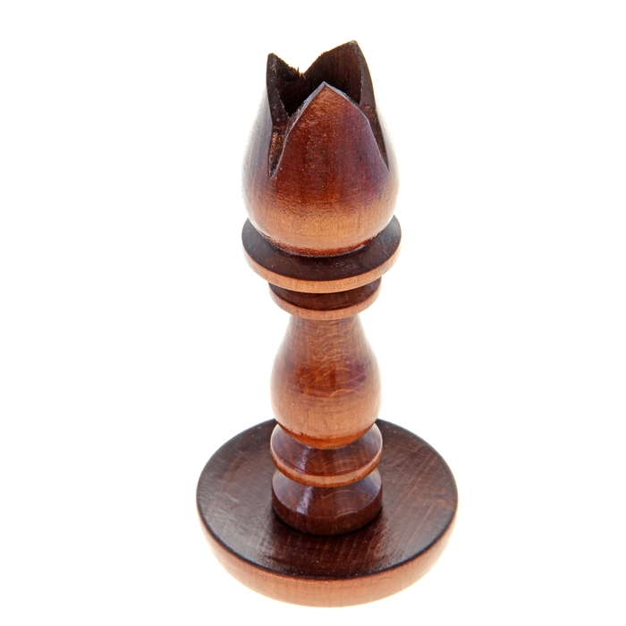 Подсвечник деревянный "Тюльпан"