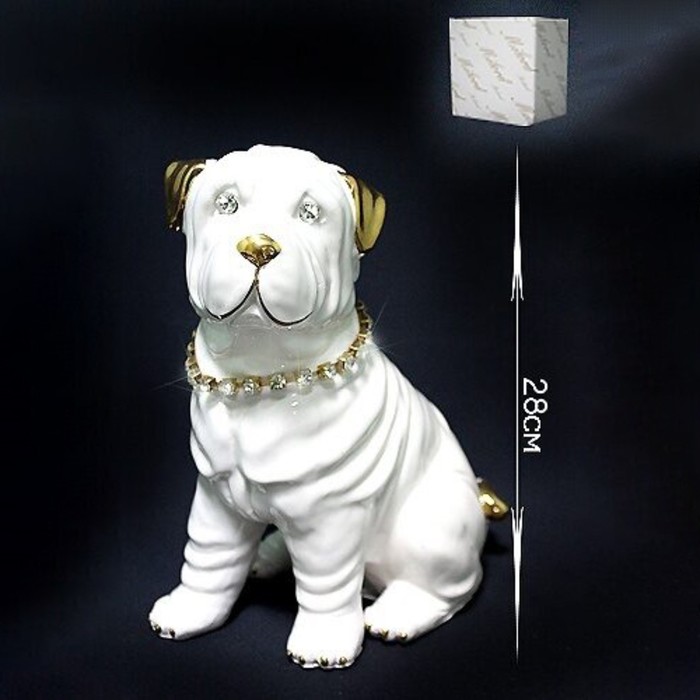 Статуэтка Lenardi «Собака», высота 28 см