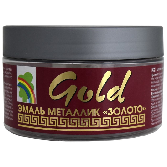 

Эмаль декоративная акриловая, глянцевая "Р-117" металлик GOLD 0,25 л