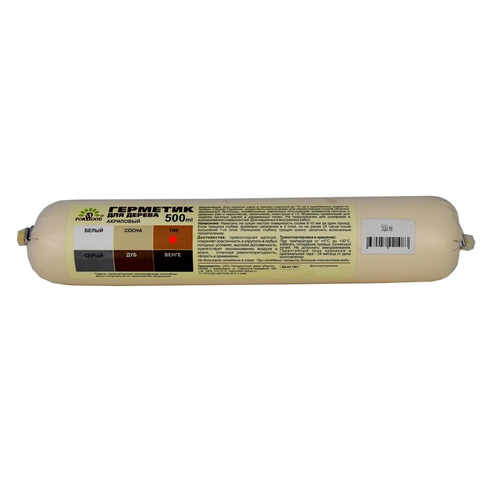 

Герметик для дерева акриловый ВДАК-1501 тик 500 ml