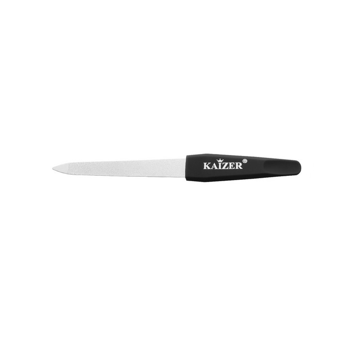 Пилка алмазная Kaizer, с бархатной ручкой пилка алмазная 5 см с закругленной ручкой daa 86