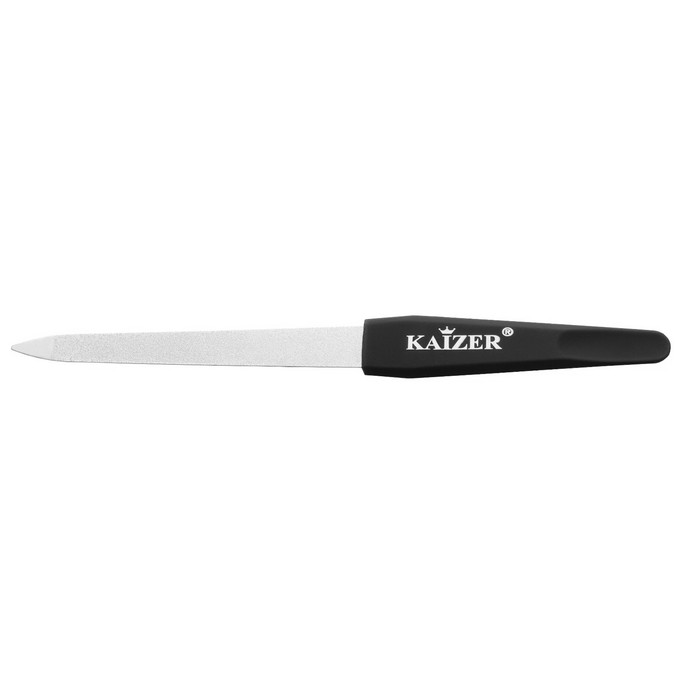 Пилка алмазная Kaizer, с бархатной ручкой пилка алмазная 5 см с закругленной ручкой daa 86