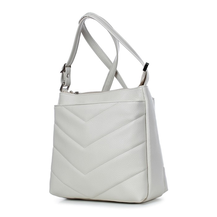 

Сумка женская, искусственная кожа, 240x230x100 см, МОЛОЧНЫЙ