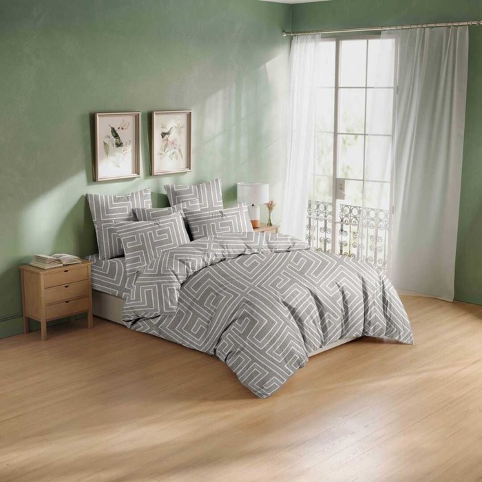 

Постельное бельё 1.5 сп, размер 150x215 см, 150x215 см, 70x70 см - 2 шт