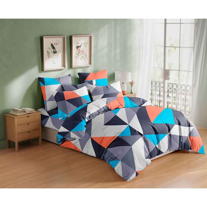 

Постельное бельё 1.5 сп, размер 150x215 см, 150x215 см, 70x70 см - 2 шт