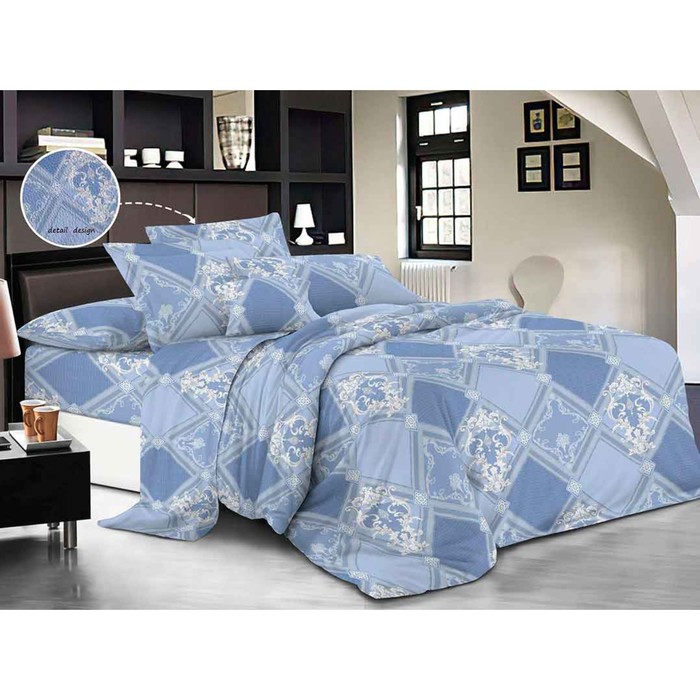 

Постельное бельё 1.5 сп, размер 150x215 см, 150x215 см, 70x70 см - 2 шт