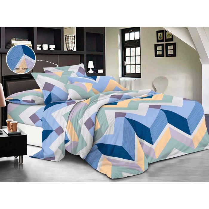 

Постельное бельё 2 сп, размер 175x215 см, 175x215 см, 70x70 см - 2 шт