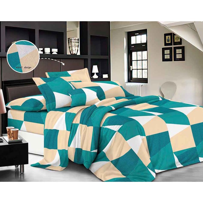 

Постельное бельё евро, размер 220x240 см, 200x220 см, 70x70 см - 2 шт