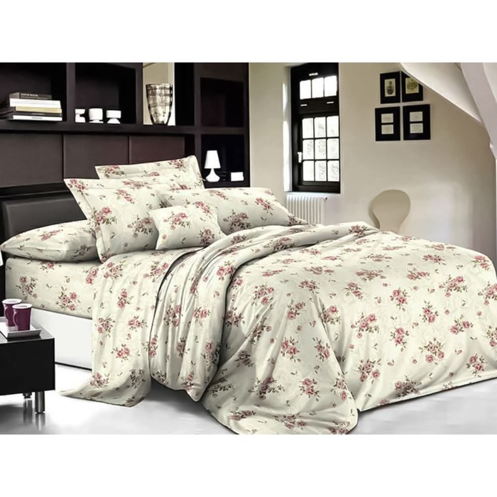 

Постельное бельё 1.5 сп, размер 150x215 см, 150x215 см, 70x70 см - 2 шт