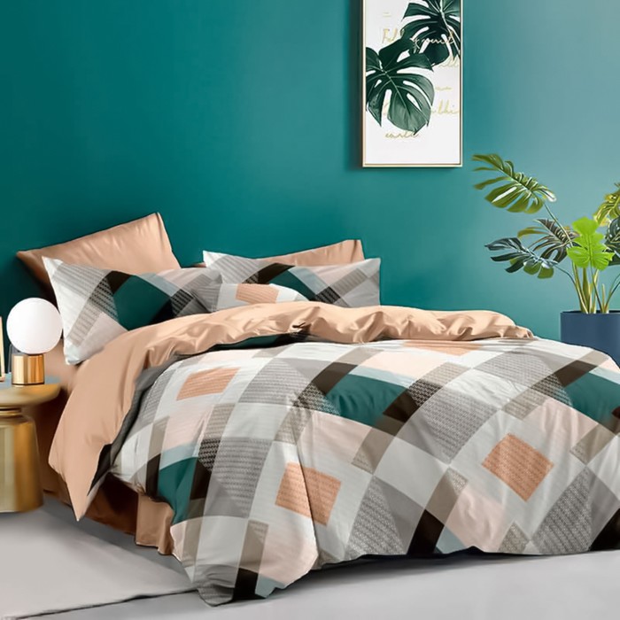 

Постельное бельё 1.5 сп, размер 150x215 см, 150x215 см, 70x70 см - 2 шт