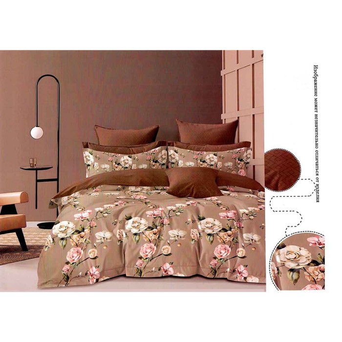 

Постельное бельё евро, размер 220x240 см, 200x220 см, 70x70 см - 2 шт