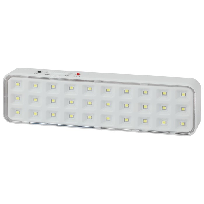 

Аварийный светильник светодиодный Эра DBA-1, 202х56х30 мм, IP20, Led, 3Вт, 150Лм, цвет белый