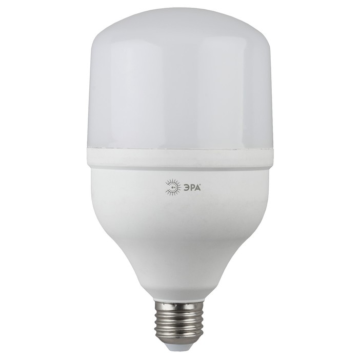 Лампа светодиодная Эра Power power, 30 Вт, Е27, 2400 Лм, 4000К, свечение белое лампа светодиодная промышленная эра power е27 4000к белый свет 30 вт