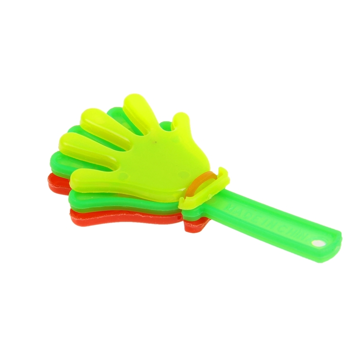 Набор трещоток "Ладонь", (8 шт) цвета МИКС