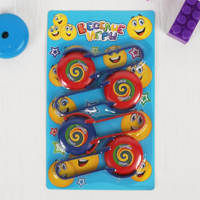 Набор стрелялок "Водоворот", (4 шт) цвета МИКС