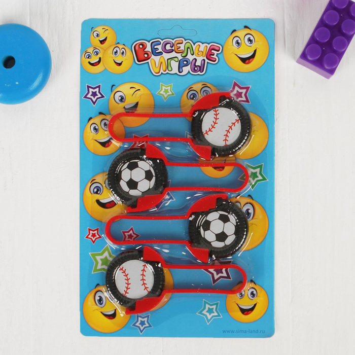 Набор стрелялок "Звёздный спорт", набор 4 шт.