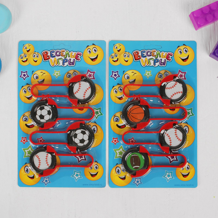 Набор стрелялок "Звёздный спорт", набор 4 шт.