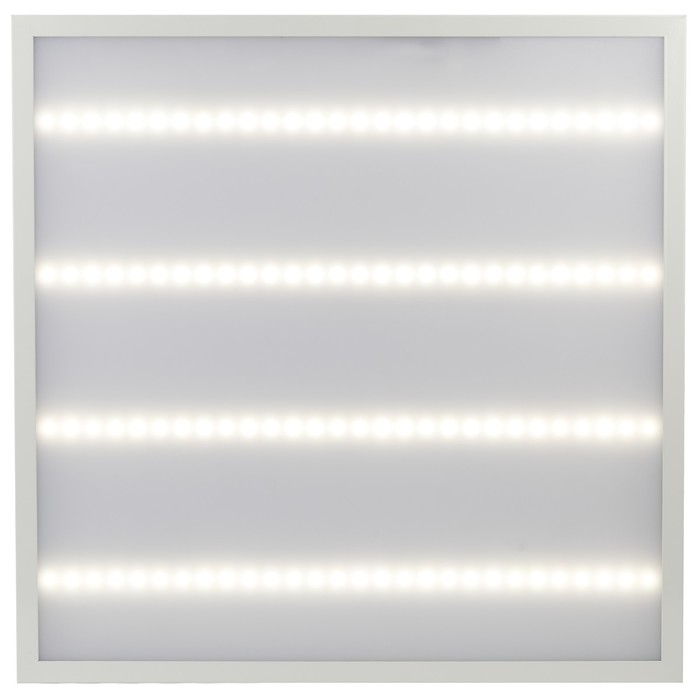 

Светильник светодиодный Эра SPO-9, 595х595х40 мм, IP20, 45Вт, 4725Лм, 4000К, белый