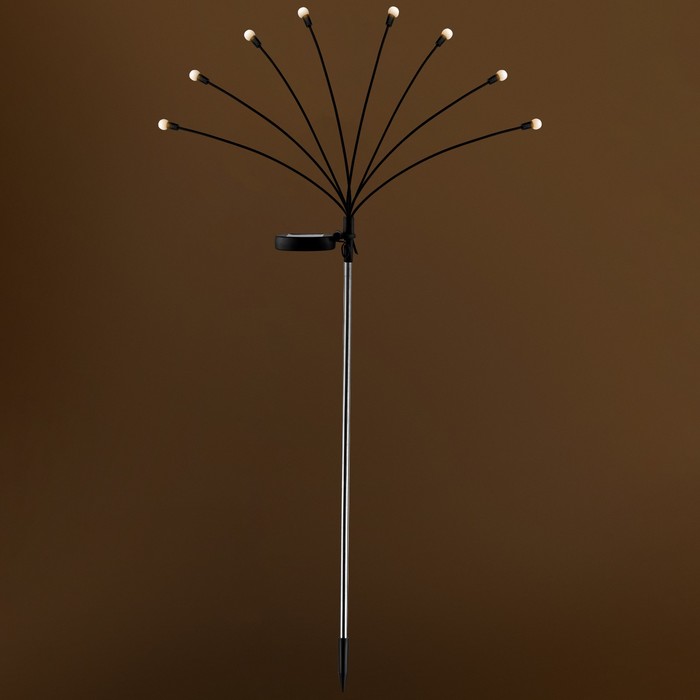Светильник садовый Эра на солнечной батарее «Веер» садовый светильник на солнечной батарее лампочка
