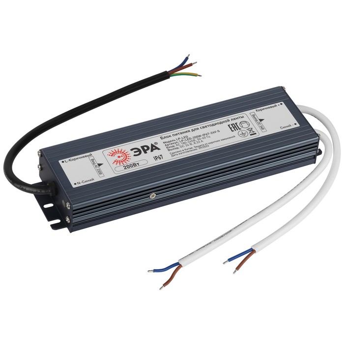 Блок питания Эра LP-LED для светодиодной ленты 24В, 200 Вт, 8.33 A