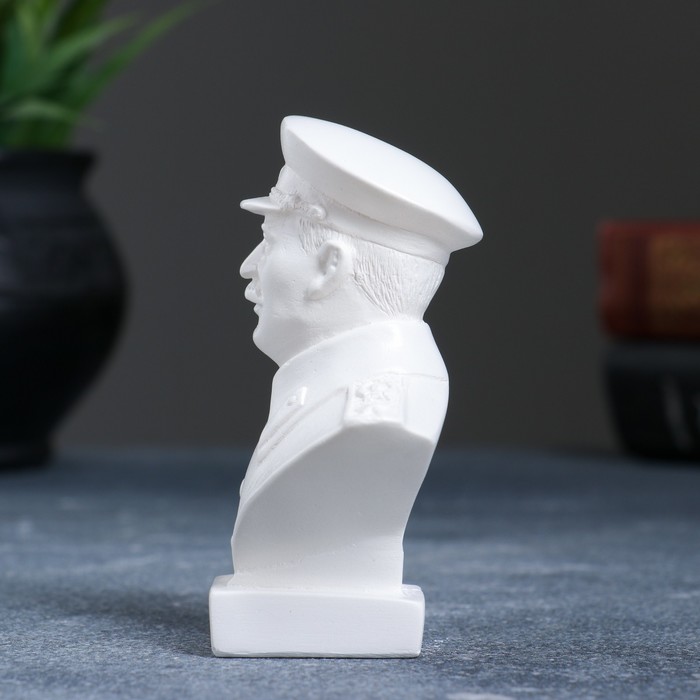 Статуэтка "Бюст Сталина" малая, белая